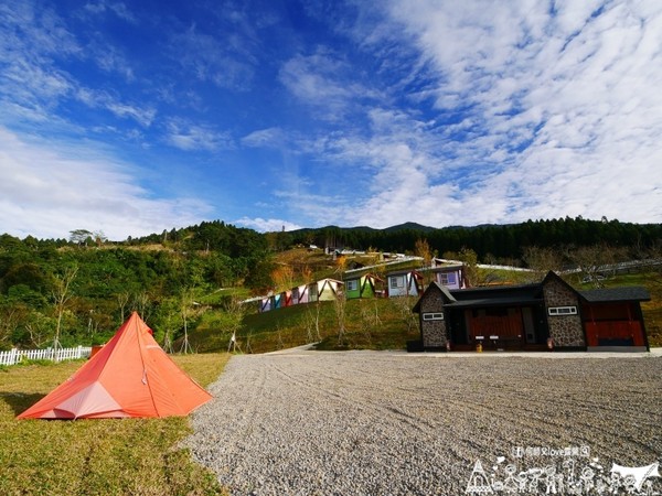 ▲新竹五峰乡好麻吉私房景点亲子露营地。(图/何师父提供)