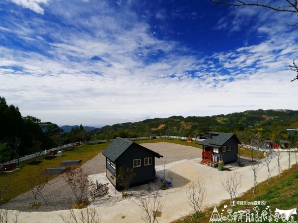 ▲新竹五峰乡好麻吉私房景点亲子露营地。(图/何师父提供)