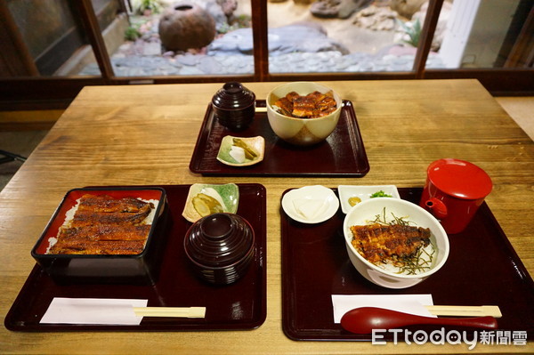 ▲名古屋美食うな?鳗鱼饭,鳗鱼饭三吃。(图/记者赖文萱摄)