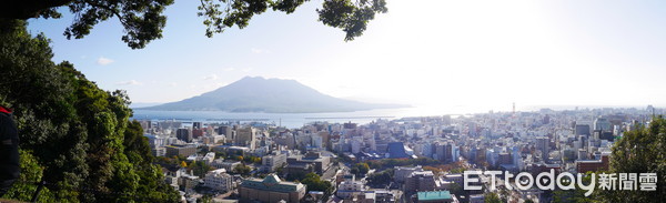 ▲鹿儿岛城山展望台。（图／记者彭怀玉摄）