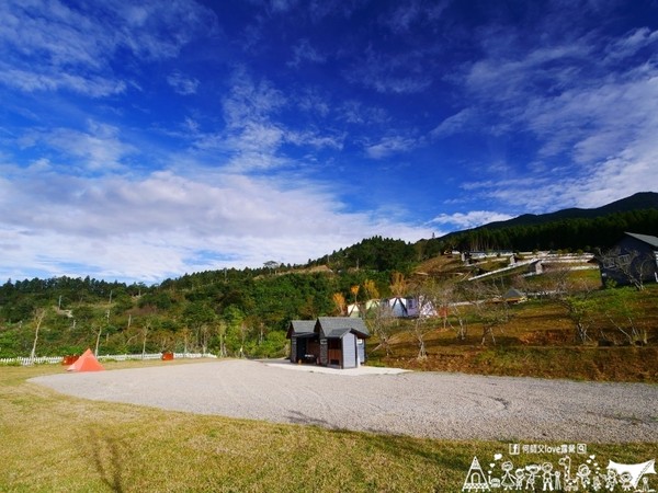 ▲新竹五峰乡好麻吉私房景点亲子露营地。(图/何师父提供)