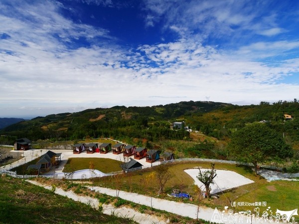 ▲新竹五峰乡好麻吉私房景点亲子露营地。(图/何师父提供)