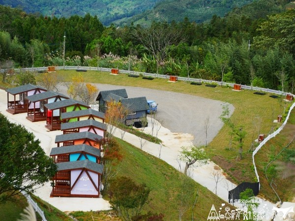 ▲新竹五峰乡好麻吉私房景点亲子露营地。(图/何师父提供)