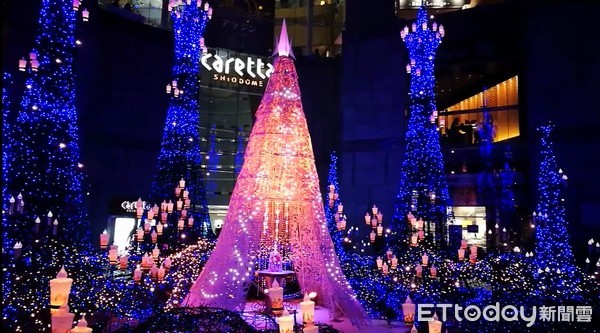 ▲%级?┟aretta汐留美女与野兽灯光秀。（图／Wisely拍拍照写写字脸书专页授权提供，请勿随意翻摄）