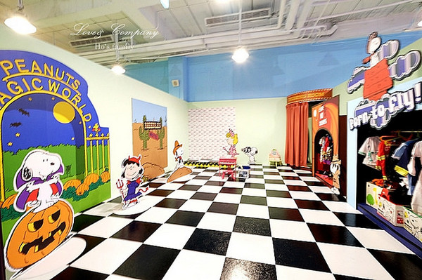 ▲全球首座snoopy亲子乐园。（图／1+1=3。小Yo之家提供）