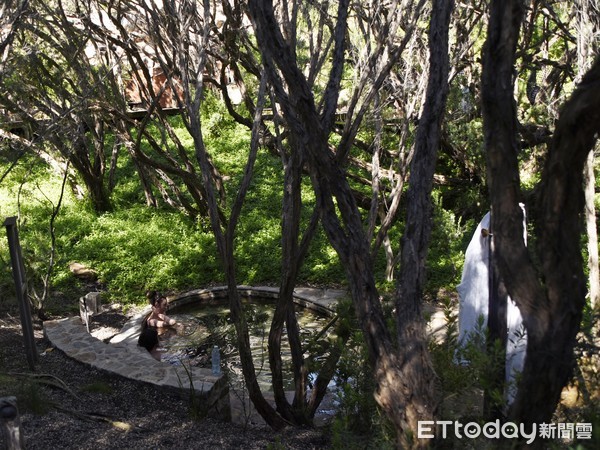 ▲澳洲旅游,温泉,莫宁顿半岛,Peninsula Hot Springs。（图／记者陈涵茵摄）
