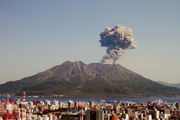▲樱岛火山。（图／鹿儿岛市 观光课提供）