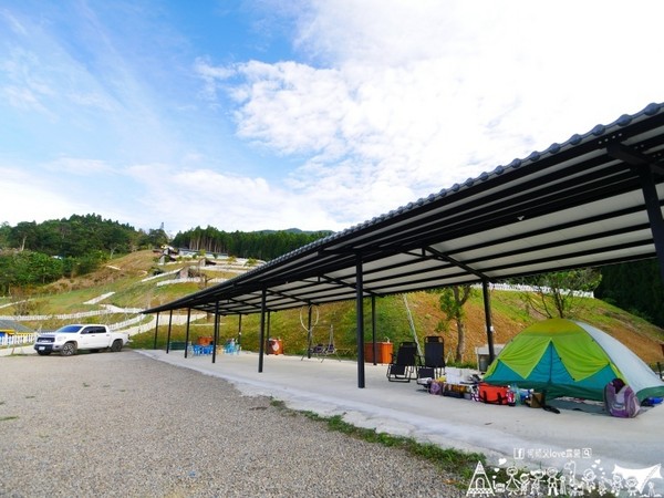 ▲新竹五峰乡好麻吉私房景点亲子露营地。(图/何师父提供)