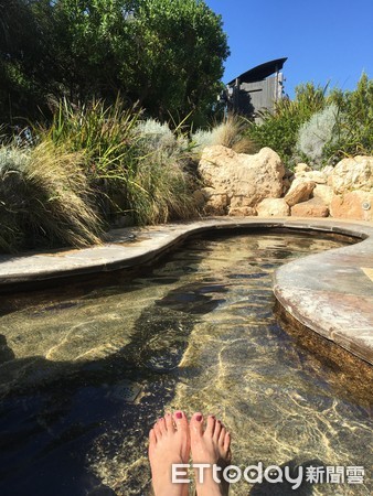 ▲澳洲旅游,温泉,莫宁顿半岛,Peninsula Hot Springs。（图／记者陈涵茵摄）