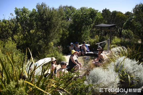 ▲澳洲旅游,温泉,莫宁顿半岛,Peninsula Hot Springs。（图／记者陈涵茵摄）