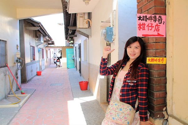 ▲彰化大村大路畔柑仔店彩绘墙。（图／旅游夜市趴趴走提供）