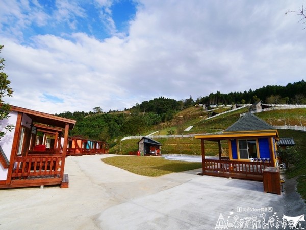 ▲新竹五峰乡好麻吉私房景点亲子露营地。(图/何师父提供)