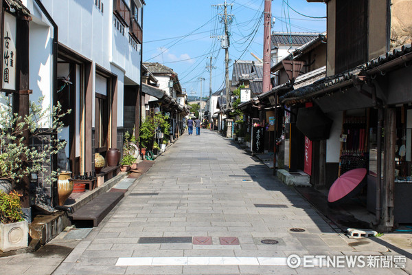 ▲九州日田豆田町。（图／记者王致凯摄）