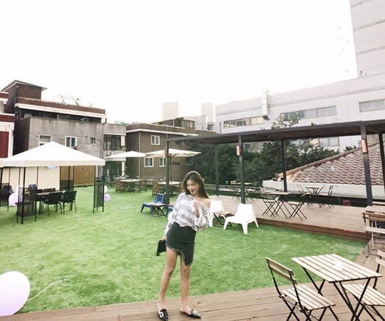 ▲韩国圣水洞咖啡厅 URBAN SOURCE。（图／IG@hooo.hoo提供，请勿任意翻摄以免侵权）