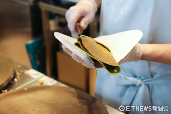 ▲东京必吃gelato pique cafe可丽饼开卖。（图／记者黄士原摄）
