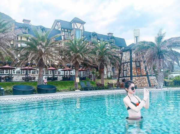 ▲花莲斯图亚特海洋庄园，有无边际泳池。（图／IG@a5265715提供，请勿随意翻拍，以免侵权）