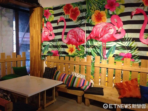 ▲Jungle city cafe bar。（图／记者彭怀玉摄）