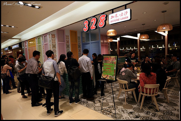 ▲台北火车站微风广场328加东叻沙(328Katong Laksa)。(图/小盛的流浪旅程提供)