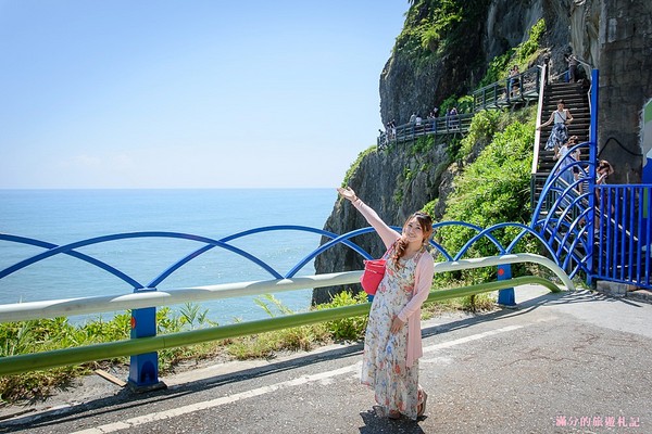 ▲亲不知子断崖。（图／满分的旅游札记提供）