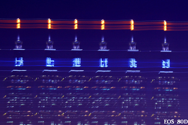 ▲台北101夜景虎山峰。（图／小白鲸摄）