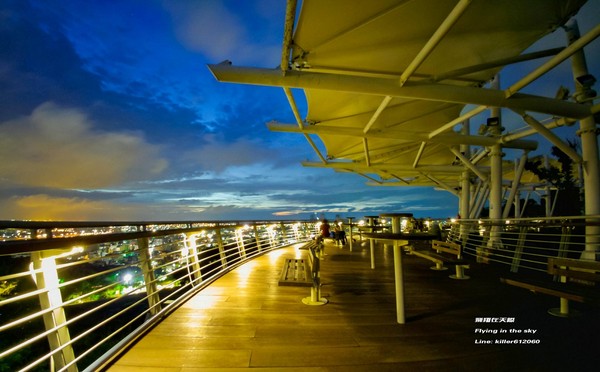 ▲台中,夜景。（图／摄影师《飞翔在天际》提供）