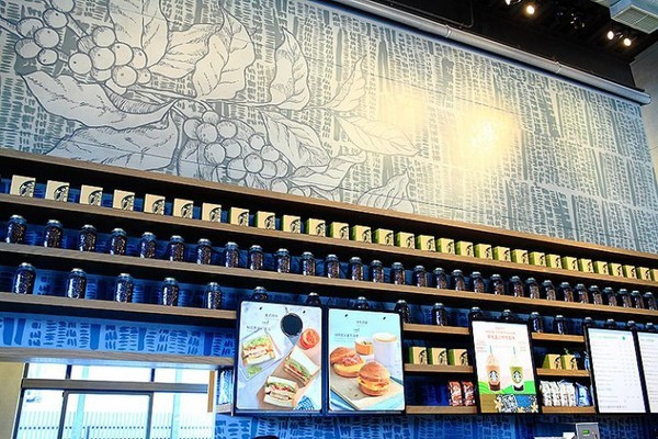 星巴克咖啡台中市政店。（图／萍子）