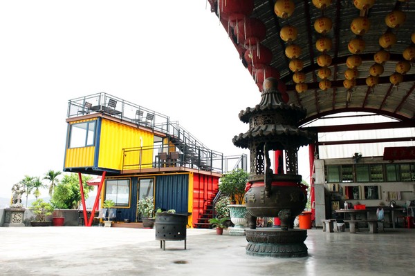 ▲NineSky九天三峡货柜屋咖啡厅。（图／NineSky九天三峡货柜屋咖啡厅提供）