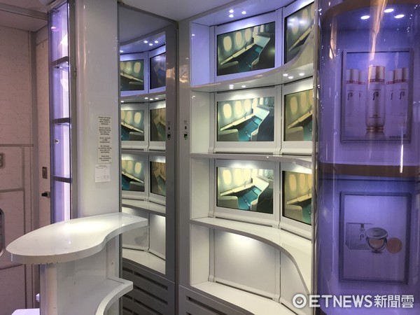 ▲大韩航空A380首航。(图/记者于佳云摄)