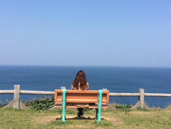 ▲基隆白米瓮炮台。（图／IG@aria_ka提供，请勿任意翻摄）
