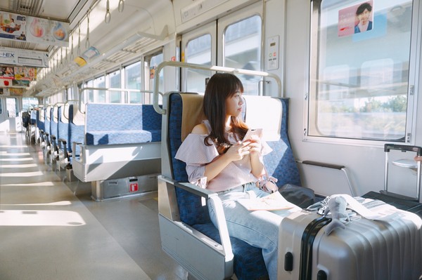 ▲%悸糜维旅行,电车之旅,女生一个人旅行。(图/记者赖文萱摄)