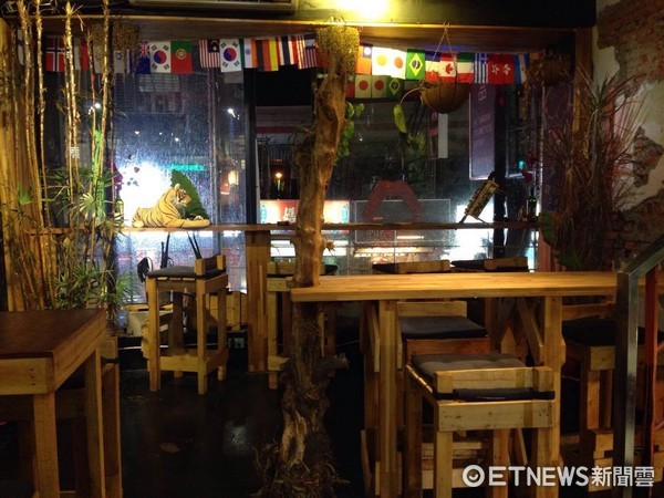 ▲Jungle city cafe bar。（图／记者彭怀玉摄）