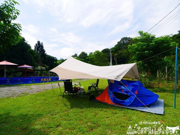 ▲苗栗大坪左岸亲子露营地。（图／何师父提供）