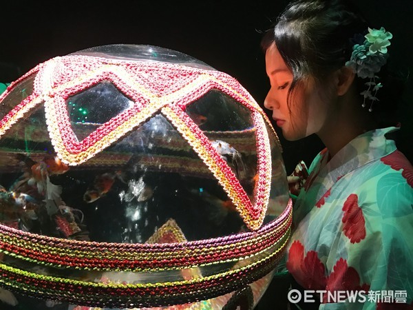 ▲东京金鱼展。（图／记者陈涵茵摄）