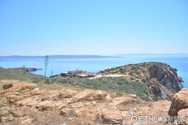 ▲希腊雅典舒尼恩岬的波塞顿海神庙（Temple of Poseidon）。（图／记者李姿仪摄）