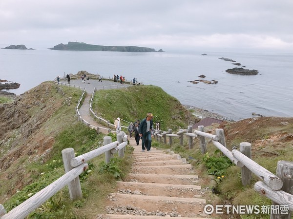 ▲日本最北端秘境小岛，利尻岛、礼文岛。（图／记者赖文萱摄）