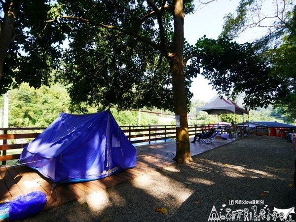 ▲苗栗大坪左岸亲子露营地。（图／何师父提供）