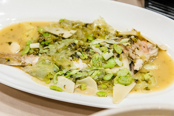 轩维小厨新传菜。（图／小虎食梦网）