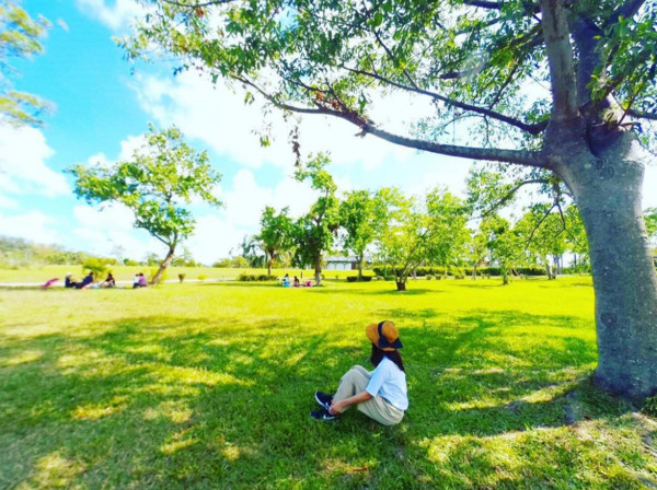 ▲宜兰龙潭湖。（图／IG@skianivy提供，请勿任意翻摄以免侵权）