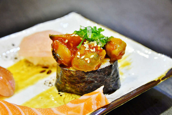▲台中逢甲夜市有田乐日本料理。（图／阿Mon提供）