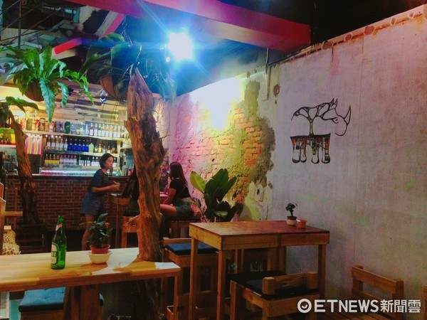 ▲Jungle city cafe bar。（图／记者彭怀玉摄）