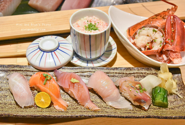 ▲台中日本料理一贯入魂江户前寿司。（图／Nini and Blue提供。）