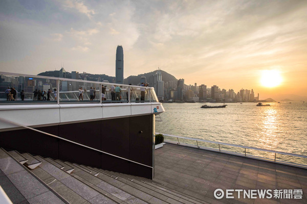 ▲海运观点,香港夜景,观景台。(图/海港城提供)