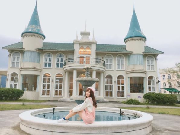 ▲希格玛花园城堡。（图／IG@warm_155提供，请勿任意翻摄以免侵权）