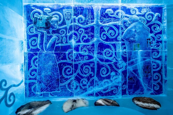 ▲瑞典冰旅馆抢先看。（图／ICEHOTEL粉丝页）