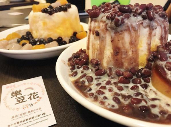 ▲台中 乐豆花。（图／IG@a546703提供，请勿随意翻拍，以免侵权。）