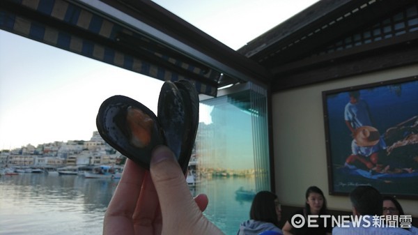 ▲希腊雅典小渔港Mikrolimano，4 brothers restaurant。（图／记者李姿仪摄）