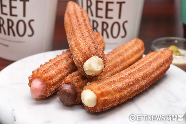 ▲%己???似?哦用朗秤treet Churros吉拿圈新口味。（图／记者黄士原摄）