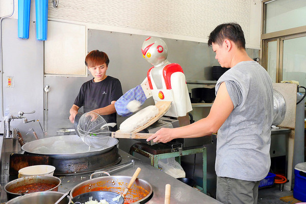 山西蕃茄牛肉刀削面。（图／橘子狗爱吃糖）