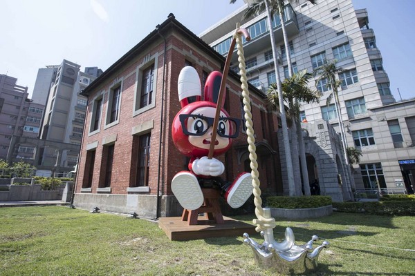 ▲新竹日治时期古迹转型当代美术馆。(图/新竹市文化局提供)