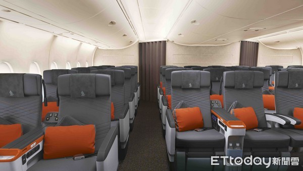 新加坡航空全新A380客舱产品。（图／新加坡航空提供）